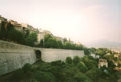 Bergamo Alta city walls