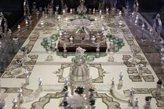 18th-century Italian garden-style table centerpiece