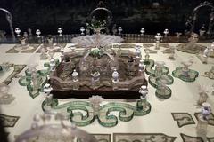 Giuseppe Briati's 18th century Murano glass garden table centerpiece