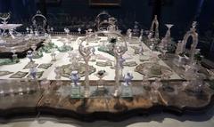 18th century Italian garden table centerpiece by Giuseppe Briati