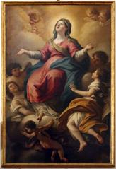 Painting of the Assumption of the Virgin Mary by Paolo de Matteis