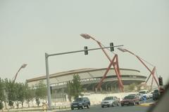 Skyline of Bahrain with modern buildings