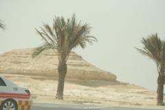 Aerial view of Bahrain's coastline