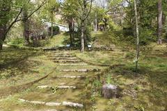 Botanical garden in Siena