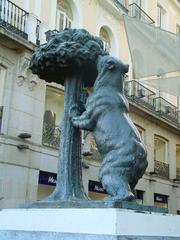 Statue of the Bear and the Strawberry Tree in Madrid