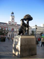 Bear and the Arbutus monument in Puerta del Sol, Madrid