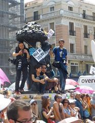 Assembly at Puerta del Sol in Madrid during the May 15th Movement