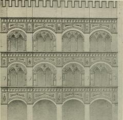 History of architecture in Italy, illustration from 1901 book.