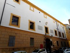 Facade of Palazzo Branciforte in Palermo