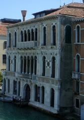 Palazzo Contarini Polignac in Venice viewed from Ponte dell'Accademia