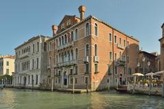 Palazzi Contarini del Zaffo Polignac and Palazzo Brandolin Rota on the Grand Canal in Venice