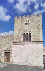 Facade of Palazzo Corvaja in Taormina