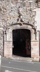 Palazzo Corvaja portal in Taormina, Sicily