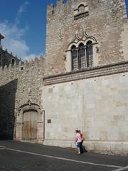 Side view of Palazzo Corvaja in Taormina