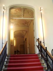 Entrance to the Tiepolo Hall in Palazzo Dugnani, Milan