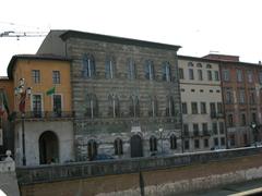 Palazzo Gambacorti facade in Pisa