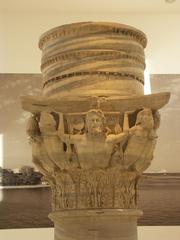 Original capital of the Brindisi column in Palazzo Nervegna Granafei