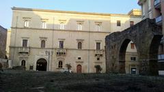 Palazzo with an arch in Italy