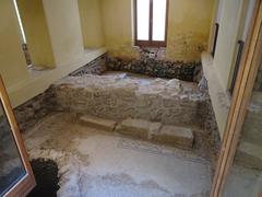 Interior excavation site of Palazzo Granafei Nervegna in Italy