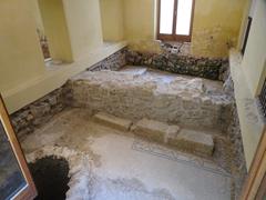 Interior excavations of Palazzo Granafei Nervegna in Italy