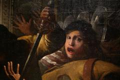 Pietro Paolini's painting of a terrified boy witnessing the massacre of General Wallenstein's officers