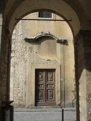 Entrance of the Chapel at Pretorium Palace