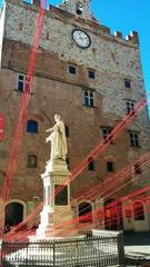 Monument in Prato, Italy, part of cultural heritage and Wiki Loves Monuments Italia 2019