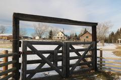 Heritage Park in Calgary early morning