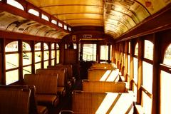 Streetcar at Heritage Park Historical Village in Calgary