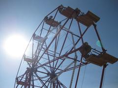 ferris wheel at Heritage Park Historical Village in Calgary