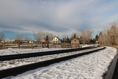 track side view at Heritage Park in Calgary