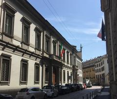 Palazzo del Monte di Pietà in Milan, former UBI Banca seat