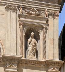 Antonio Rossellino's sculpture of Saint Gregory, 1433-34