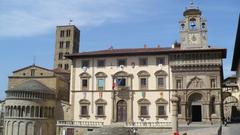 panoramic view of Arezzo, Italy