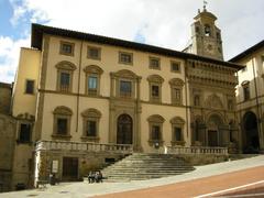 Arezzo Piazza Grande historical square