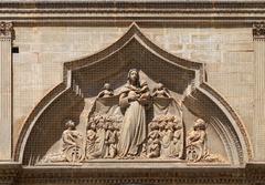 Madonna della Misericordia by Antonio Rossellino at Palazzo della Fraternità dei Laici in Arezzo