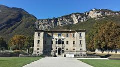 Palazzo delle Albere east side in Trento