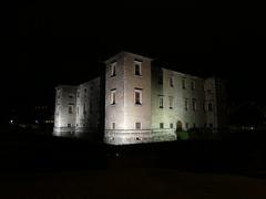 Palazzo delle Albere at night in Trento, Italy