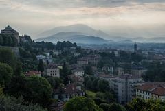 Morning in Bergamo from St. Giacomo's Gate