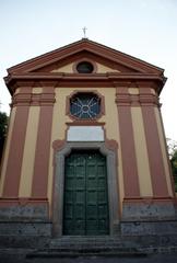 Facade of San Gennaro Church in Capodimonte Park, Naples