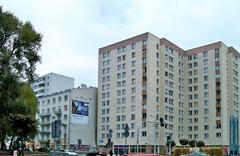 Keret House in Warsaw viewed from the east