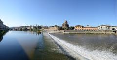 Arno River in Florence, Italy