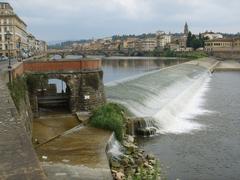 Pescaia di Santa Rosa on the River Arno in Florence