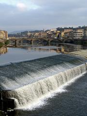 Arno river in Florence, Italy