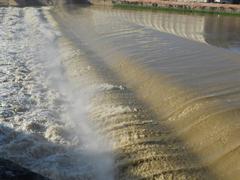 Arno Artificial Waterfall in a natural park