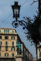 Equestrian statue of Vittorio Emanuele II at Piazza Corvetto