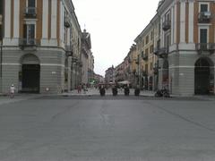 Piazza Galimberti in Cuneo, Italy