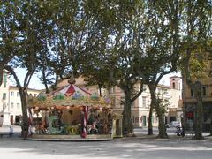 Piazza Napoleone in Lucca, Tuscany