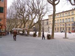 Piazza Napoleone in Lucca