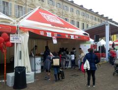 Santander La Mezza di Torino 2017 CISV stand